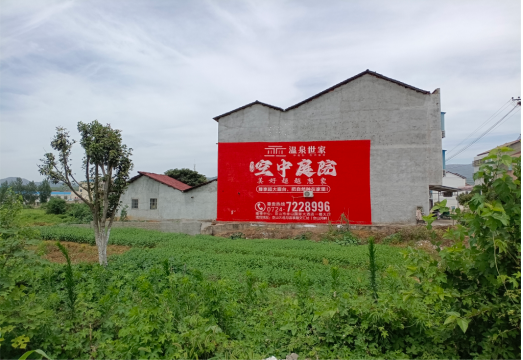 新化做墙体广告的意义