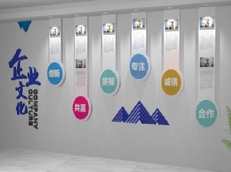 新化企业文化墙需要传递什么办公文化？